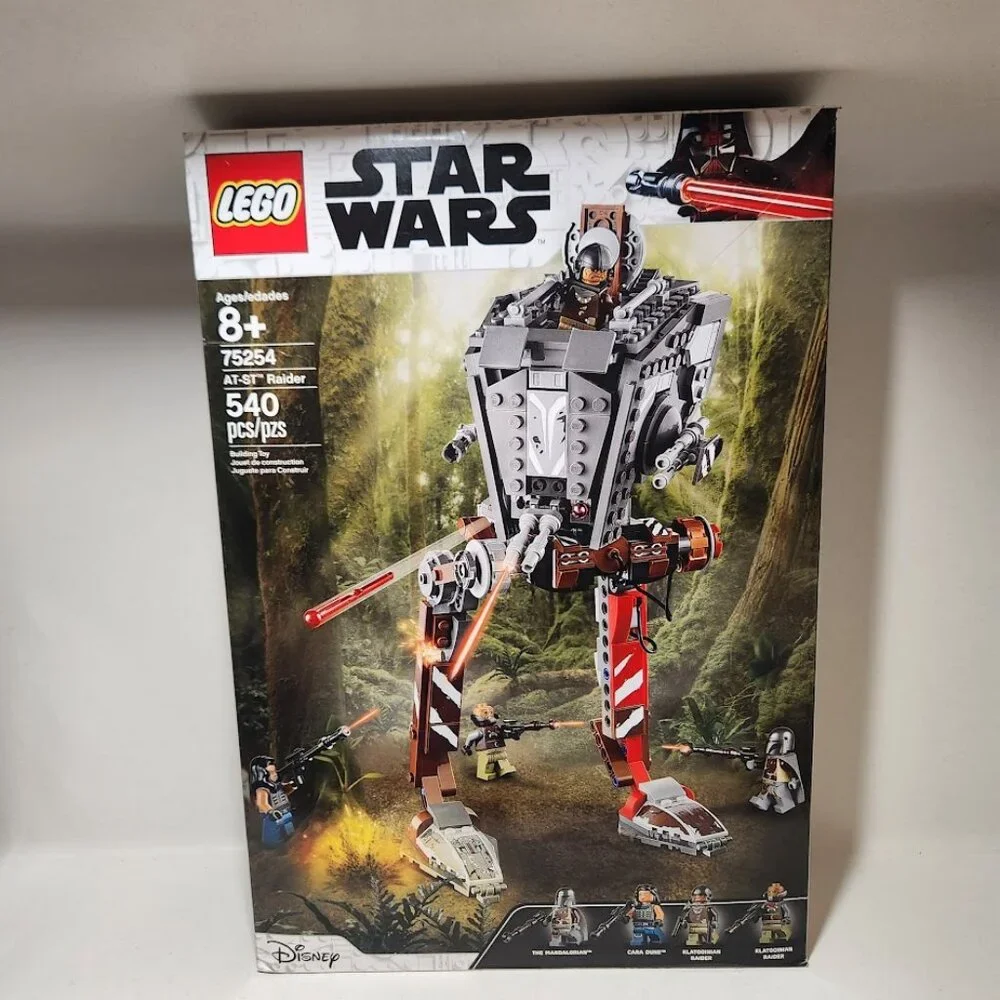 BRAND NEW LEGO Star Wars AT-ST Raider 75254 Minifigures Mandalorian 540 Pieces I